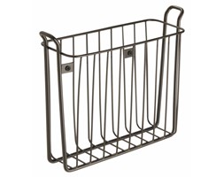 Czarny gazetnik InterDesign Classico