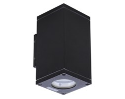 Lampa Zewnętrzna Ścienna Livio 2 Azzardo styl nowoczesny aluminium