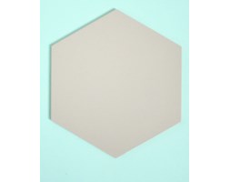 Panel ścienny hexagon szary - nuki