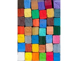 Dywan winylowy Colorful, 52x75 cm