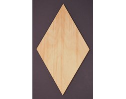 Panel ścienny romb naturalny - nuki