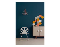 Panel ścienny hexagon musztarda - nuki