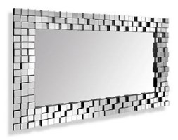Nowoczesne kryształowe LUSTRO Victoria 150x90 lustro do salonu