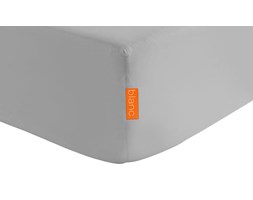 Szare prześcieradło elastyczne HF Living Basic, 90x200 cm