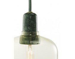 Lampa Amp Podłużna Złote Szkło/ Zielony Marmur