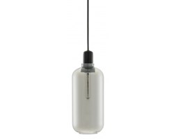 Lampa Amp Podłużna Przydymione Szkło/ Czarny Marmur