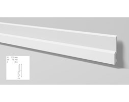 FD22 listwa przypodłogowa gładka 13 x 1,8 x 200 cm Wallstyl NMC