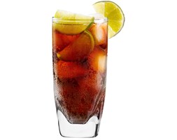 Komplet 6 szklanek wysokich drink 300 ml QUADRA KROSNO
