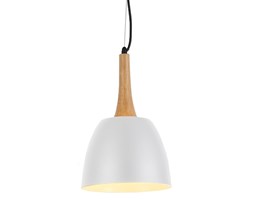 Lampa Wisząca Prato Azzardo styl skandynawski nowoczesny metal drewno