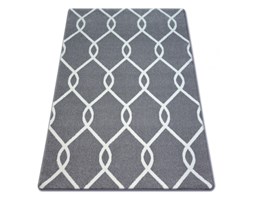 Dywan SKETCH - F934 szaro/biała trellis 80x150 cm