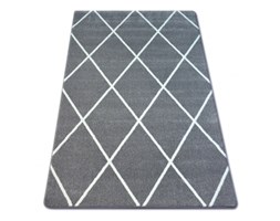 Dywan SKETCH - F728 szaro/biała trellis - Romby 80x150 cm