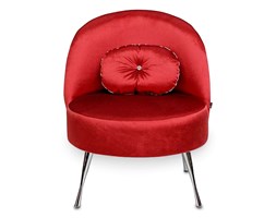 Fotel GLAMOUR czerwony