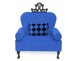 Fotel ARTEDECO Blue