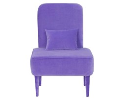 Fotel PASTEL z poduszką niebieski