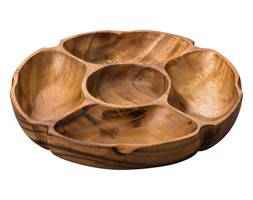 Okrągły półmisek do serwowania przekąsek z drewna akacjowego Premier Housewares Socorro