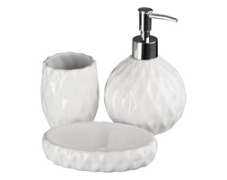 Zestaw akcesoriów łazienkowych Premier Housewares Sunrise White