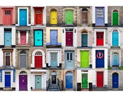 Dywan winylowy Door, 52x75 cm