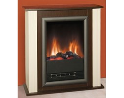 Kominek elektryczny EWT Dimplex Optiflame Sol ORZECH kosmaj24.pl + Żarówki LED