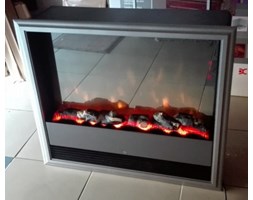Wkład kominkowy do zabudowy - Kominek elektryczny EWT Dimplex Optiflame 33" Brenta ! kosmaj24.pl + Żarówki LED