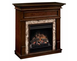 Kominek elektryczny EWT Dimplex Optiflame Verona ECO LED ORZECH kosmaj24.pl