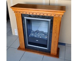 Kominek elektryczny EWT Dimplex Optiflame Hartford DĄB kosmaj24.pl + Żarówki LED