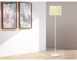 Lampa stojąca kremowa - podłogowa - oświetlenie - MOZA