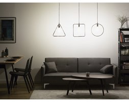 Sofa z funkcją spania szara - kanapa rozkładana - wersalka - LUCAN