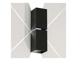 Kinkiet LAMPA ścienna NEMURO 4408/G9/CZ Shilo minimalistyczna OPRAWA metalowa prostokątna czarny