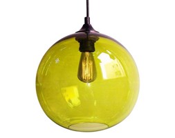 LAMPA wisząca EDISON 31-29546 Candellux szklana OPRAWA retro ZWIS kula ball zielona