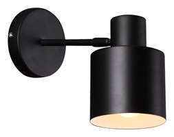 Kinkiet LAMPA ścienna BLACK W0188 Maxlight metalowa OPRAWA reflektorowa czarna