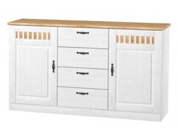 LUNA Komoda 2-drzwiowa, 4-szufladowa 5081LU77