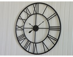 ZEGAR METALOWY ŚCIENNY LOFT VINTAGE 93CM