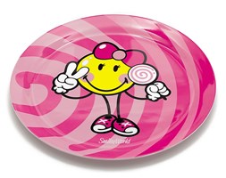Talerzyk dla dziewczynki Smiley Kid Zak! Designs