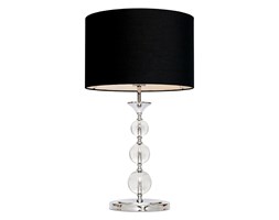 Lampa stołowa Crystal czarna