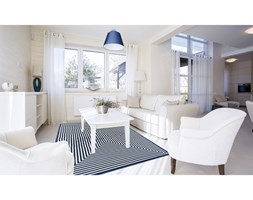 Niebieski wytrzymały dywan odpowiedni na zewnątrz Floorita Braid, 133x190 cm