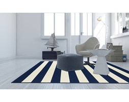 Niebieski wytrzymały dywan odpowiedni na zewnątrz Stripes, 160x230 cm