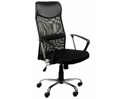 Fotel biurowy gabinetowy ZH-935/TILT/CZARNY
