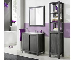 Zestaw mebli łazienkowych Classic Grafit 80 cm