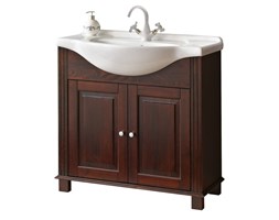 Drewniana szafka pod umywalkę 85cm Retro
