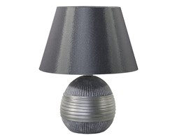Nowoczesna lampka nocna - lampa stojąca - srebrna - SADO