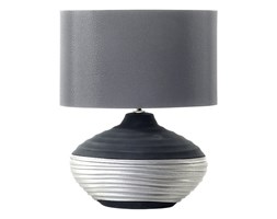 Nowoczesna lampka nocna - lampa stojąca - szara - LIMA