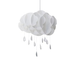 Lampa biała - sufitowa - żyrandol - lampa wisząca - AILENNE