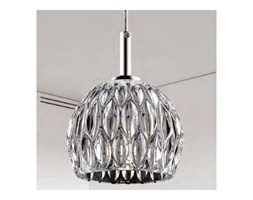 LAMPA wisząca AURELIA P0404-01A-F4AC Zumaline szklana OPRAWA zwis kula ball przezroczysta
