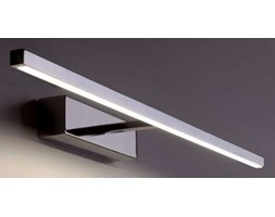 Kinkiet LAMPA ścienna DEGAS M LED 12W 6765 Nowodvorski metalowa OPRAWA nad lustro GALERYJKA listwa chrom
