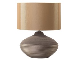 Nowoczesna lampka nocna - lampa stojąca - brązowa - LIMA