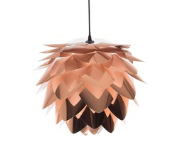 Lampa sufitowa z oprawą - miedziana - ANDELLE mini