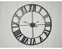 ZEGAR 82CM METALOWY ŚCIENNY W STYLU RETRO LOFT