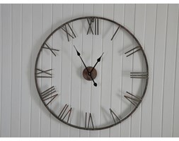 ZEGAR METALOWY LOFT INDUSTRIAL VINTAGE 80CM