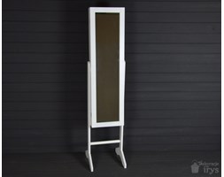 GABLOTA NA BIŻUTERIĘ BIAŁA DREWNIANA