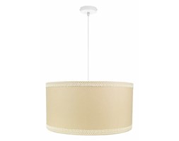Lampa wisząca Awila beżowa z koronką